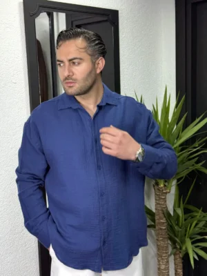 RL keten gömlek lacivert