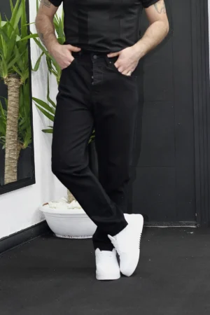 Boyfriend Jean Siyah