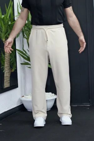 Lenasso Jagger Baggy Pantolon – Krem