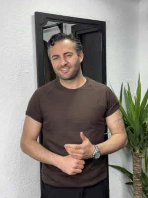 MR Slimfit Raglan Kol Tişört Kahverengi